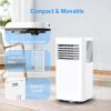 image10000 BTUs Portable Air Conditioners with coolingdehumidificationfansleep mode4IN1 Portable AC with 24H Timer ampamp Remote Control ampamp Window Kit10 000BTUs with Remote Control