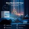 image10000 BTUs Portable Air Conditioners with coolingdehumidificationfansleep mode4IN1 Portable AC with 24H Timer ampamp Remote Control ampamp Window Kit10 000BTUs with Remote Control