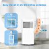 image10000 BTUs Portable Air Conditioners with coolingdehumidificationfansleep mode4IN1 Portable AC with 24H Timer ampamp Remote Control ampamp Window Kit10 000BTUs with Remote Control