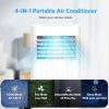 image10000 BTUs Portable Air Conditioners with coolingdehumidificationfansleep mode4IN1 Portable AC with 24H Timer ampamp Remote Control ampamp Window Kit10 000BTUs with Remote Control
