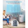 image10000 BTUs Portable Air Conditioners with coolingdehumidificationfansleep mode4IN1 Portable AC with 24H Timer ampamp Remote Control ampamp Window Kit8000 BTUs With Drain Hose