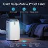 image12000 BTU Portable Air Conditioners Portable AC Unit for Room Cools up to 550 sqft 3in1 Free Standing Cooling AC Unit with Fan ampamp Dehumidifier Sleep Mode24H Timer Automatic LouverWhite