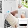 image12000 BTU Portable Air Conditioners Portable AC Unit for Room Cools up to 550 sqft 3in1 Free Standing Cooling AC Unit with Fan ampamp Dehumidifier Sleep Mode24H Timer Automatic LouverWhite