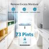 image12000 BTU Portable Air Conditioners Portable AC Unit for Room Cools up to 550 sqft 3in1 Free Standing Cooling AC Unit with Fan ampamp Dehumidifier Sleep Mode24H Timer Automatic LouverWhite