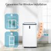 image12000 BTU Portable Air Conditioners Portable AC Unit for Room Cools up to 550 sqft 3in1 Free Standing Cooling AC Unit with Fan ampamp Dehumidifier Sleep Mode24H Timer Automatic LouverWhite