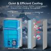image31 CuFt Small Fridge with Freezer Compact Refrigerator with 2 Doors Mini Fridge with Adjustable Removable Glass Shelves for Bedroom Dorm Office or ApartmentGreyGrey