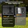 image4Burner Gas BBQ Grill with Side Burner PorcelainEnameled Cast Iron Grates Baking Pan 42000 BTU Stainless Steel Propane Grill for Outdoor Cooking and Patio Barbecues4Burner Grills