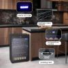 image50 Cans Beverage Refrigerator Cooler 13 Cuft Mini Fridge Countertop Drink Cooler with Glass Door for Beer SodaWine Adjustable Digital Temperature Control for Home Dorm Bar BlackBlack