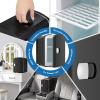 imageCompact Refrigerator Portable Mini Fridge Skin Care 4L Capacity6 Cans for Bedroom Car Office ampamp Dorm Small Cooler for Cosmetics Beverage and Food BlackBlack