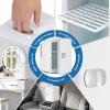 imageCompact Refrigerator Portable Mini Fridge Skin Care 4L Capacity6 Cans for Bedroom Car Office ampamp Dorm Small Cooler for Cosmetics Beverage and Food BlackWhite