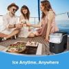 imageCountertop Nugget Ice Maker Pro  34lbs24H SelfCleaning Pellet Ice Machine with Soft Chewable Ice OneTouch Operation for Home Kitchen OfficeParty BlackBlack