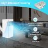 imagePortable Air Conditioner 10000 BTU Cools Up to 450 Sq Ft 3in1 Modes Portable AC Unit Remote Control LED Display Auto Shutoff AC with Window Kits for Bedroom Home Office White10000 BTU
