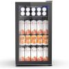image28 Bottle15 Inches Wine Fridge Refrigerator for Red White Champagne Beer Temperature Range 41F68F Freestanding Builtin Dual Zone28 Silver32 Cuft