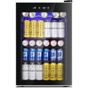 image28 Bottle15 Inches Wine Fridge Refrigerator for Red White Champagne Beer Temperature Range 41F68F Freestanding Builtin Dual Zone28 Silver44 CUFT