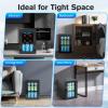 imageMini Fridge 130 Can Beverage Refrigerator Cooler 32 CuFt Drink Fridge forSoda Wine Beer Digital Temperature Control Cooler for Home Dorm Bar06 CUFT