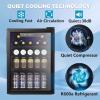 imageMini Fridge 130 Can Beverage Refrigerator Cooler 32 CuFt Drink Fridge forSoda Wine Beer Digital Temperature Control Cooler for Home Dorm Bar26 Cuft