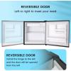 imageWine Cooler Refrigerator 37 Bottle Freestanding Cabinet Wine Cellars Wine Fridge with Glass Door 145 Can Beverage Refrigerator for Home Use Protecting Your Reds and WhitesBlack