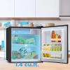 imageWine Cooler Refrigerator 37 Bottle Freestanding Cabinet Wine Cellars Wine Fridge with Glass Door 145 Can Beverage Refrigerator for Home Use Protecting Your Reds and WhitesBlack