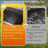 imageGas GrillHeavyDuty Stainless Steel BBQ Grill4 Burner Gas Grill with Side Burner42000 BTU Propane Grill for Outdoor CookingBarbecueGarden and Patio BackyardAll stainless steel 4Burner Grills