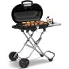 imagePortable Propane Gas Grill 15000 BTU Foldable Outdoor Grill with 348 Sq In Grilling Area for Camping BBQ Parties Backyard Beach Outings