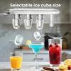 imageCountertop Ice Maker  8 Bullet Ice 6 Mins 265lbs24Hrs  SelfCleaning Portable ampamp Adjustable Size with Touch Display