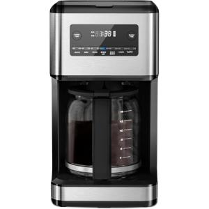 imageSingle Serve Coffee Maker 2 in 1 Coffee Machine for KCup ampamp Ground Coffee 6 to 14oz Brew Sizes Pod Coffee Makers with 40oz Removable Water Reservoir LCD Screen Selfcleaning for Home14 Cup