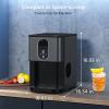 imagePortable Nugget Ice Maker Countertop SelfDispensing Pebble Ice Maker 44 lbsDay Soft Chewable Pellet Ice Machine for Home Kitchen Bar Single Button Operation Compact Design Ice Making MachineBlack