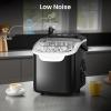 imagePro Ice Maker Fresh Ice On Demand in 6 Mins 265 lbsDay SelfCleaning ampamp UltraQuiet Perfect for Home Bars Kitchens ampamp OfficesDark PurpleBlack
