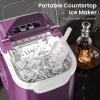 imagePro Ice Maker Fresh Ice On Demand in 6 Mins 265 lbsDay SelfCleaning ampamp UltraQuiet Perfect for Home Bars Kitchens ampamp OfficesDark PurpleDark Purple