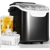 imagePro Ice Maker Fresh Ice On Demand in 6 Mins 265 lbsDay SelfCleaning ampamp UltraQuiet Perfect for Home Bars Kitchens ampamp OfficesDark PurpleBlack