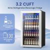 image20 Cuft Large Refrigerator Fridge 2 French Door Stainless Steel with Water Dispensor Ice Maker for the Kitchen32 Cuft
