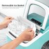 imageIce Makers Countertop with 2 Sizes Bullet Ice26lbs24hrs9 Cubes Ready in 6 MinsPortable Ice Machine with SelfCleaning for HomeKitchenOfficeBarPartyGreen