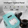 imageIce Makers Countertop with 2 Sizes Bullet Ice26lbs24hrs9 Cubes Ready in 6 MinsPortable Ice Machine with SelfCleaning for HomeKitchenOfficeBarPartyGreen