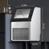 imageCommercial Ice Maker Machine 80lbs24H 36 Ice CubesFreestandingUnder Counter Ice Maker with 24 Hour TimerIce Thickness ControlStainless Steel Ice Makers for SchoolHomeBarRVStainless steel