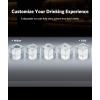 imageCrystal Clear Cubic Ice Maker Produces 9 Large 16quot Clear Ice Cubes per Hour24H Timer SelfCleaning5 Ice Cube Sizes for Cocktails Whiskey ampamp Bourbon