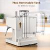 image:image20 Bar Espresso Machine with Builtin AntiClog Coffee Grinder Expresso Coffee Machines with Milk Steam WandFrotherTamping ToolsEspresso Maker with Grinder for LattesWhiteWhite