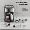 image:imageEspresso and Cappuccino Machine 20Bar Latte Machine with Automatic Milk Frother 3 in 1 Professional SemiAutomatic Espresso Maker with Dual Heating System amp Capsule Compatible