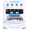 image:imageIce Maker Countertop 265Lbs24H 8 Bullet ICES in 6 Mins  Self Cleaning Portable Ice Maker for Home Use Office amp Party with Ice Basket and Scoop