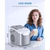 image:imageIce Maker Countertop 265Lbs24H 8 Bullet ICES in 6 Mins  Self Cleaning Portable Ice Maker for Home Use Office amp Party with Ice Basket and Scoop