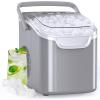 image:imageIce Maker Countertop 265Lbs24H 8 Bullet ICES in 6 Mins  Self Cleaning Portable Ice Maker for Home Use Office amp Party with Ice Basket and Scoop
