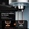 image:image20 Bar Espresso MachineSemiAutomatic Espresso Machine with Milk Frother Steam WandCoffee Maker Machine with 40 oz Removable Water Tank for Latte ampCappuccinoBlackBlue