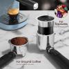 image:image20 Bar Espresso MachineSemiAutomatic Espresso Machine with Milk Frother Steam WandCoffee Maker Machine with 40 oz Removable Water Tank for Latte ampCappuccinoBlackBlue
