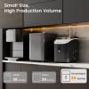 image:imageSoft Chewable Nugget Ice Maker 35Lbs24Hrs SelfCleaning Countertop Pebble Ice Machine with Basket amp Scoop for Home Bar or EntertainingBlack