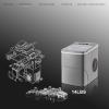image:image2026 Upgrade 15 Bar Espresso Machine with Builtin AntiClog Coffee Grinder Expresso Coffee Machines with Milk Steam WandFrotherTamping ToolsEspresso Maker with Grinder for LattesAlmondSilver