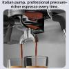 image:image2026 Upgrade 15 Bar Espresso Machine with Builtin AntiClog Coffee Grinder Expresso Coffee Machines with Milk Steam WandFrotherTamping ToolsEspresso Maker with Grinder for LattesAlmondAlmond