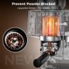 image:image2026 Upgrade 15 Bar Espresso Machine with Builtin AntiClog Coffee Grinder Expresso Coffee Machines with Milk Steam WandFrotherTamping ToolsEspresso Maker with Grinder for LattesAlmondSilver