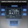 image:imageCommercial Ice Maker Machine100lbs24H Stainless Steel Ice Machine33lbs Storage Auto SelfCleaning Freestanding Ice Maker Ice Machine Freestanding for BarCafeRestauranSilver Full Stainless