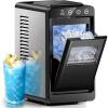 image:imageIce Makers Countertop26Lbs24HPortable Ice Maker Machine with SelfCleaningInterior Lighting2 Sizes of Bullet Ice for HomeOfficePartyBlack