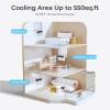 image:imageElectactic UShaped Window Air ConditionerWindow AC Unit Cools up tp 450 SqFt Saddle Air Conditioner Window Unit with Full Window ViewLow NoiseCoolDryFan ModesWhite10000 BTU Upgrade