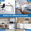 image:imageElectactic Compact Refrigerator 256 Cuft Mini Fridge with Freezer Single Door Refrigerator with Adjustable Temperature Settings Low noise for Bedroom Office Dorm WHITE